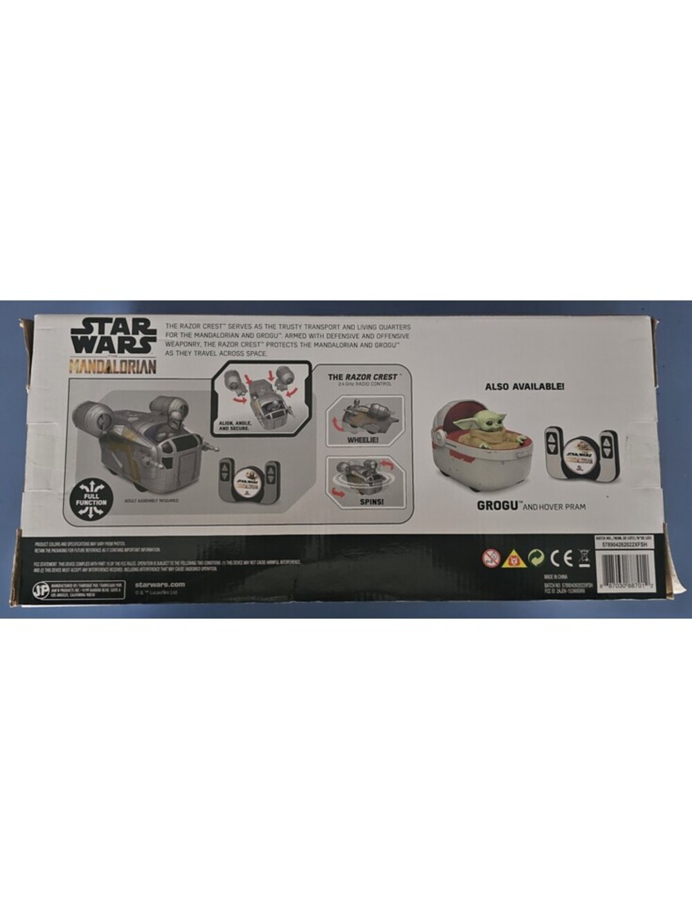 Star Wars The Mandalorian Remote Control Car Toy The Razor Crest RC 2.4GHz NEW - Picture 3 of 4